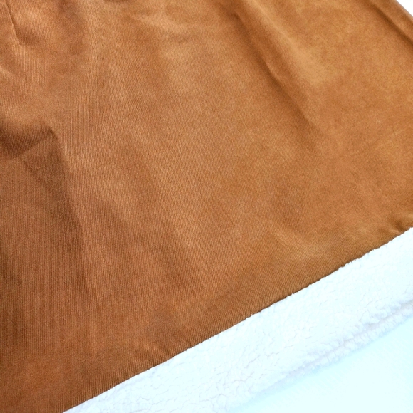 🍉3/$20 Faux-Shearling Hem Mini Skirt - Picture 7 of 7